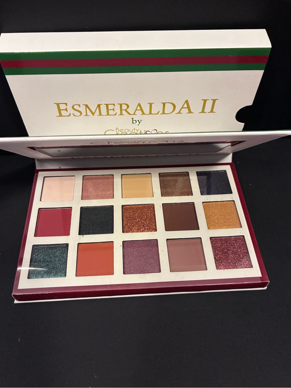 Beauty Creations ESMERALDA II Eyeshadow Palette 15 Pan Brand New in Sleeve